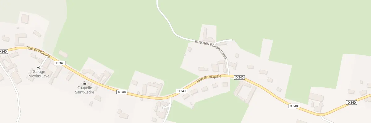 Plan du 5 Rue des Poissonniers à Saint-Georges