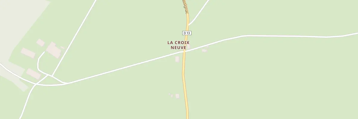 Plan du 2 Croix Neuve à Bassignac-le-Haut