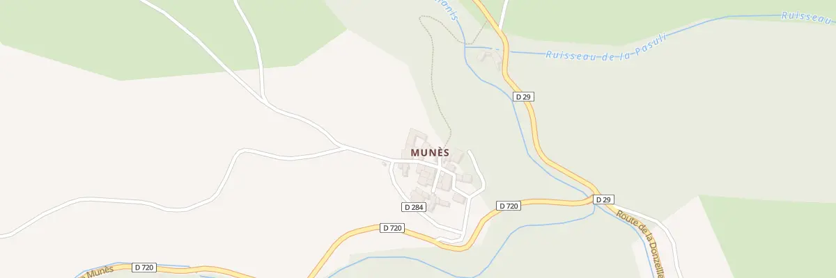 Plan du 85 Hameau de Munès à Rodome