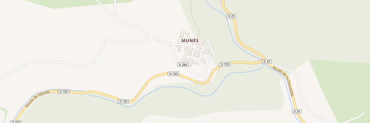 Plan du 134 Hameau de Munès à Rodome