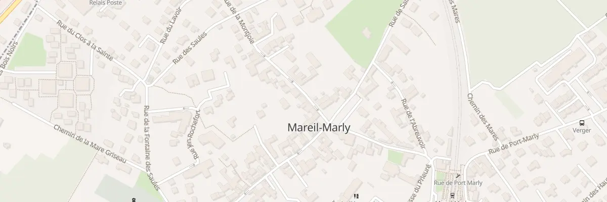 Plan du 7 Rue de la Montjoie à Mareil-Marly
