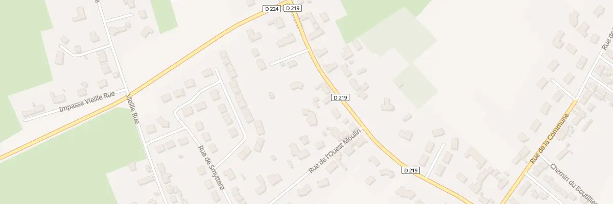 Plan du 299 Rue du Fort Batard à Audruicq