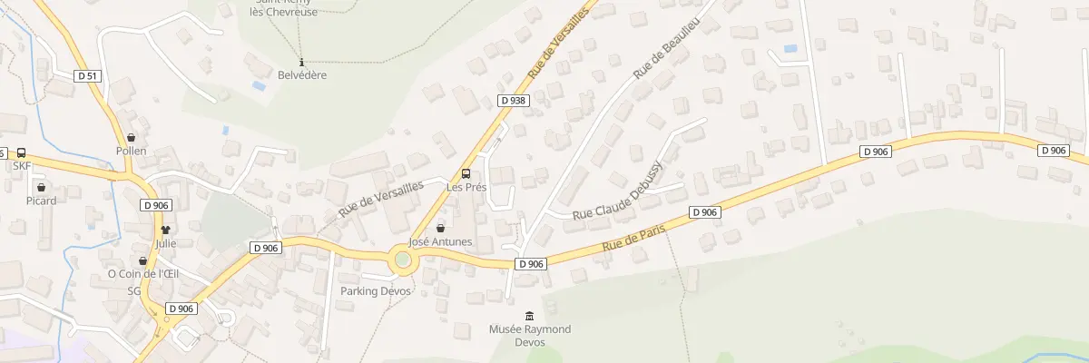Plan du 5 Rue de Beaulieu à Saint-Rémy-lès-Chevreuse