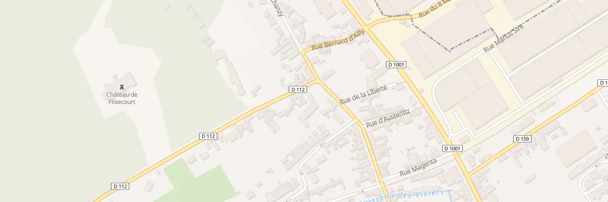 Plan du 3 Rue Pierre Legrand à Flixecourt