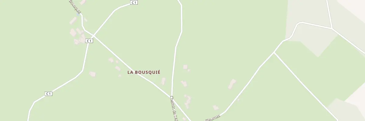 Plan du 42 Che de l’Albequié à Rouffiac