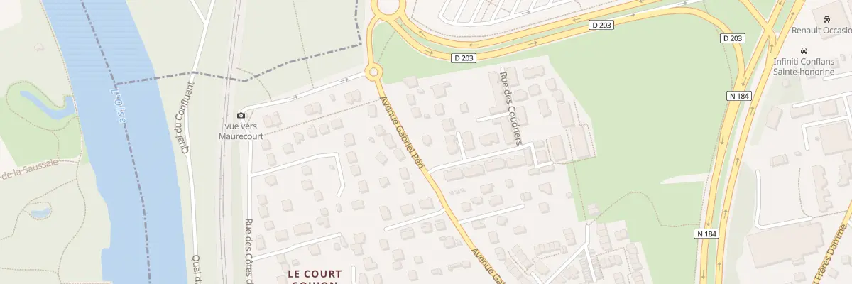 Plan du 50 Av Gabriel Péri à Conflans-Sainte-Honorine