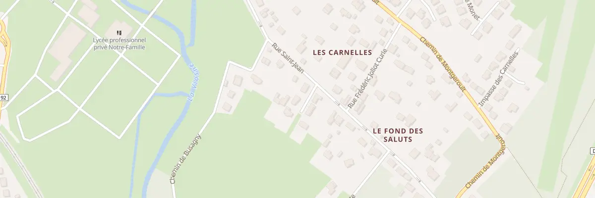 Plan du 16 Rue Saint Jean à Osny