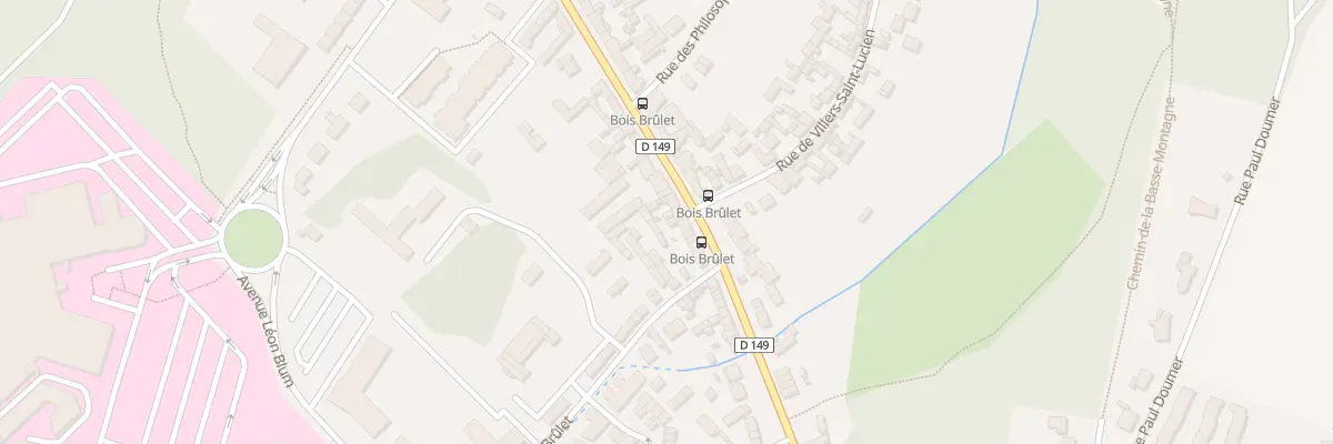 Plan du 203 Rue de Notre-Dame du Thil à Beauvais