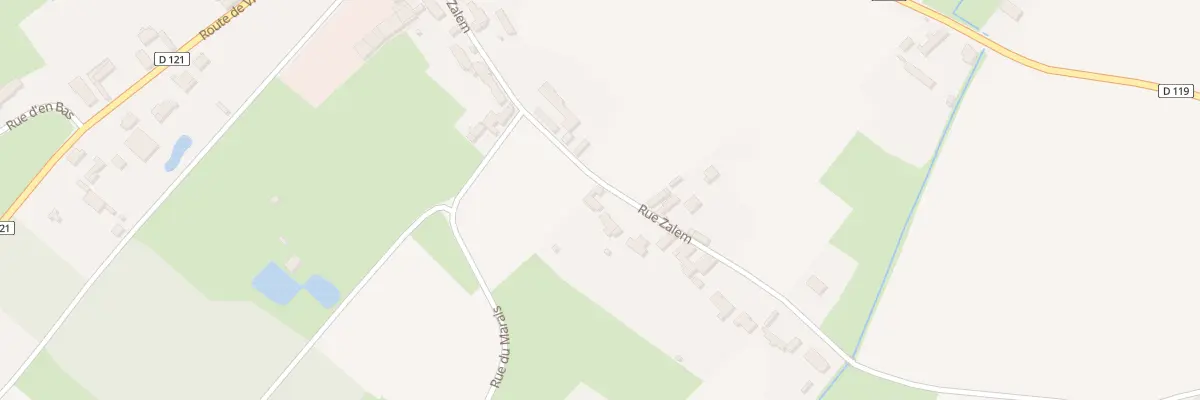 Plan du 13 Rue Zalem au Ponchel