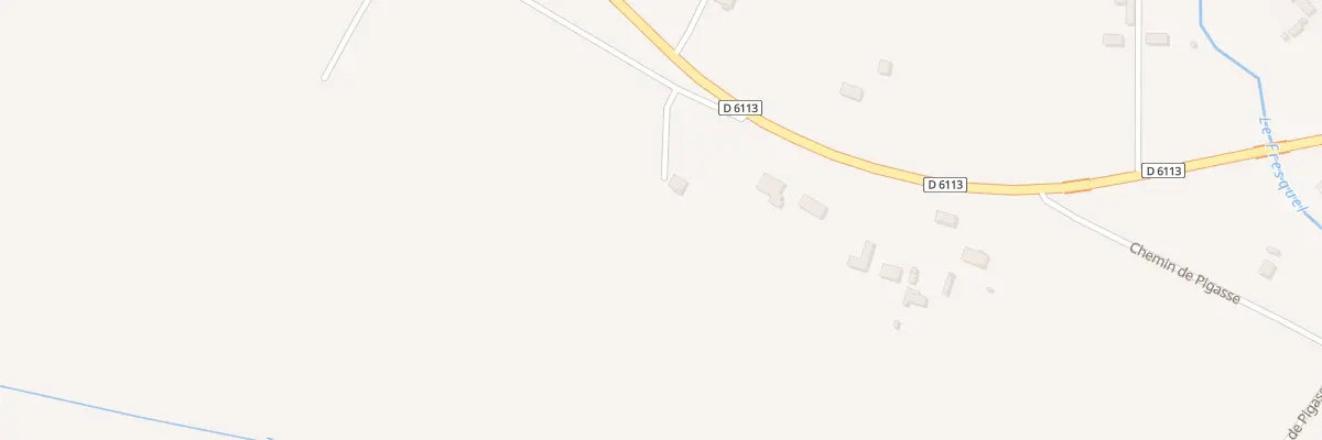 Plan du 490 Rte Departementale 6113 à Villepinte