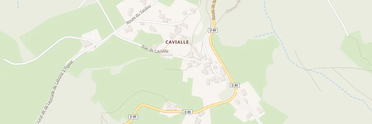 Plan du 5048A Cavialle à Viazac