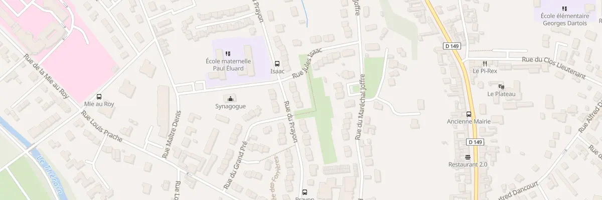Plan du 47 Rue du Prayon à Beauvais