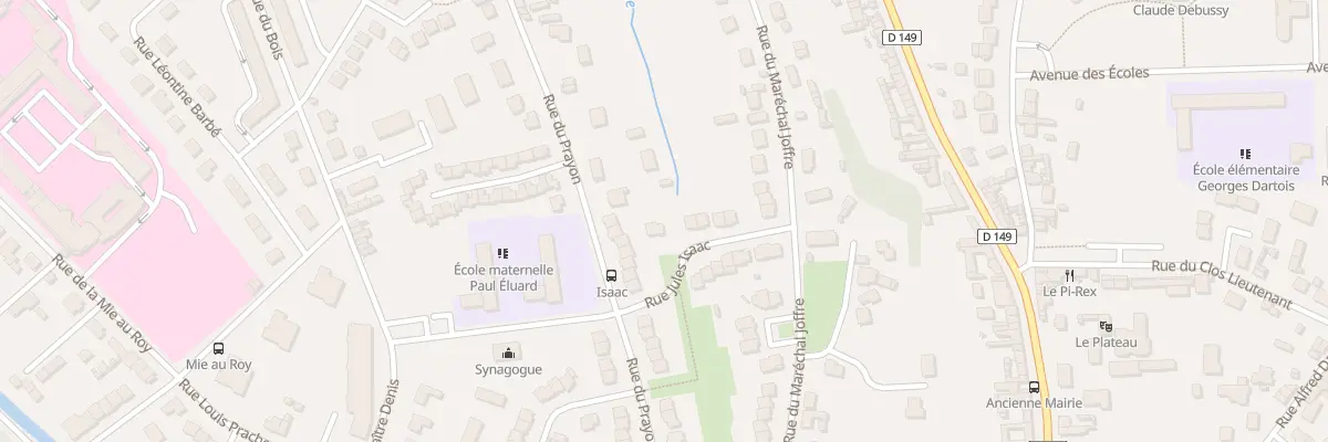 Plan du 10 Rue Jules Isaac à Beauvais