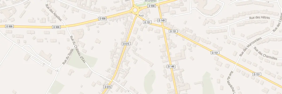 Plan du 9 Rue Victor Hugo à Crèvecœur-le-Grand