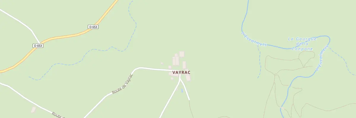 Plan du 643 Rte de Vayrac à Sousceyrac-en-Quercy
