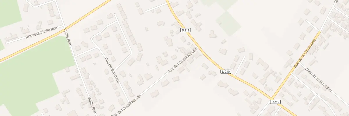Plan du 80 Rue de l’Ouest - Moulin à Audruicq
