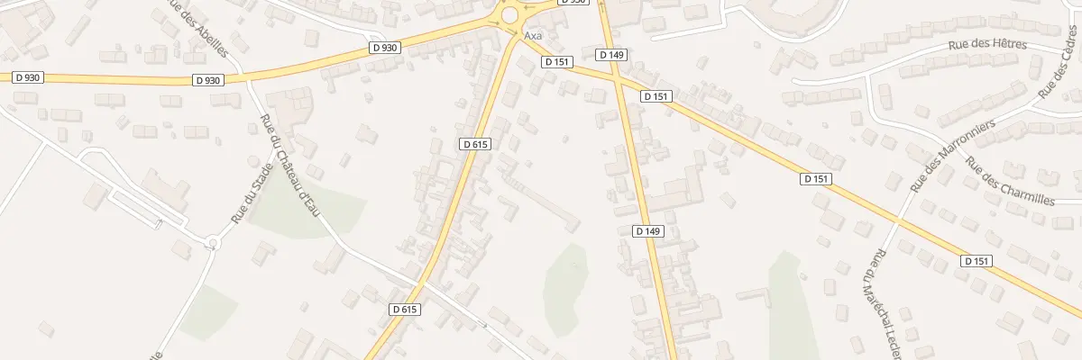 Plan du 13 Rue Victor Hugo à Crèvecœur-le-Grand