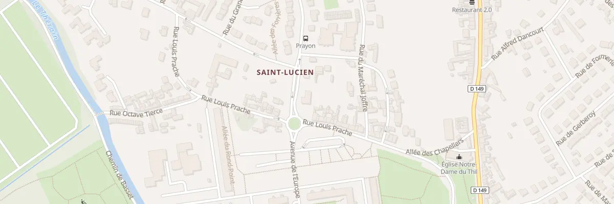 Plan du 73 Rue du Prayon à Beauvais
