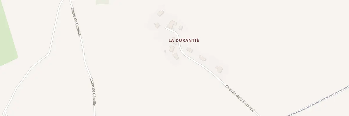 Plan du 33 Che de la Durantié à Sainte-Croix