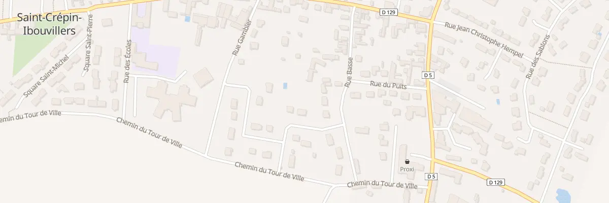 Plan du 3 Rue Joseph Chantepie à Saint-Crépin-Ibouvillers
