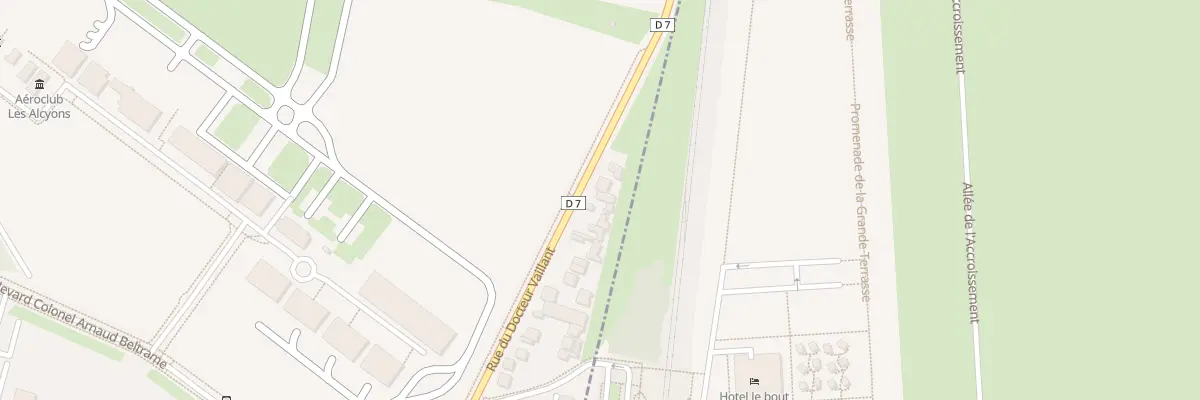 Plan du 142 Rue du Docteur Vaillant à Saint-Cyr-l’École