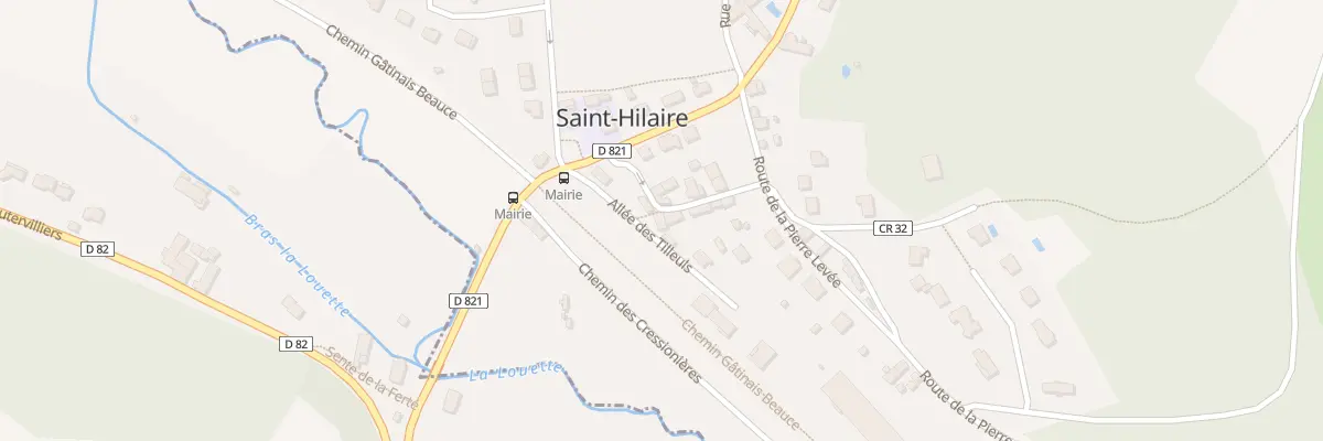 Plan du 3 All des Tilleuls à Saint-Hilaire