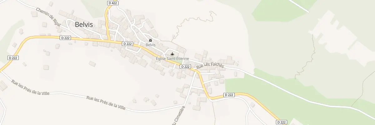Plan du 183 Le Village à Belvis