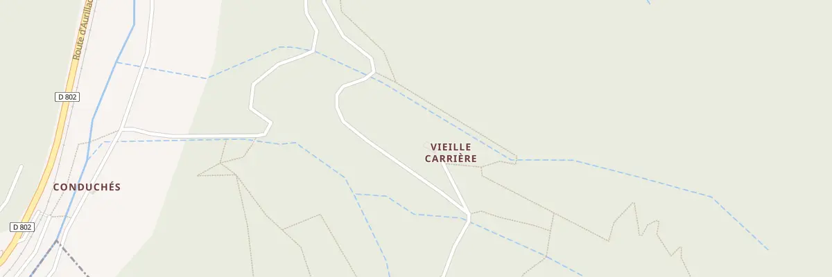 Plan du 5123 Vieille Carriere à Viazac