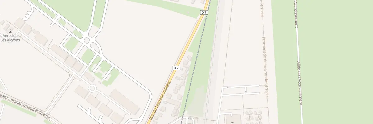 Plan du 144 Rue du Docteur Vaillant à Saint-Cyr-l’École