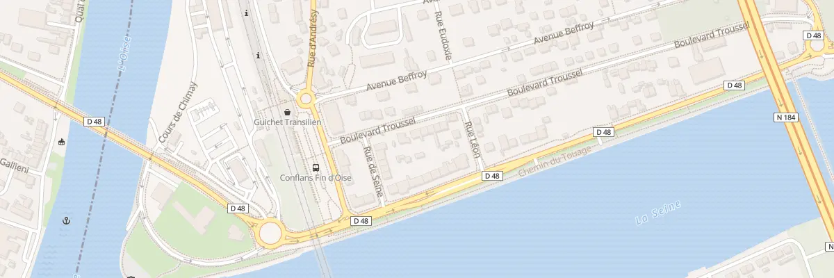 Plan du 59 Bd Troussel à Conflans-Sainte-Honorine