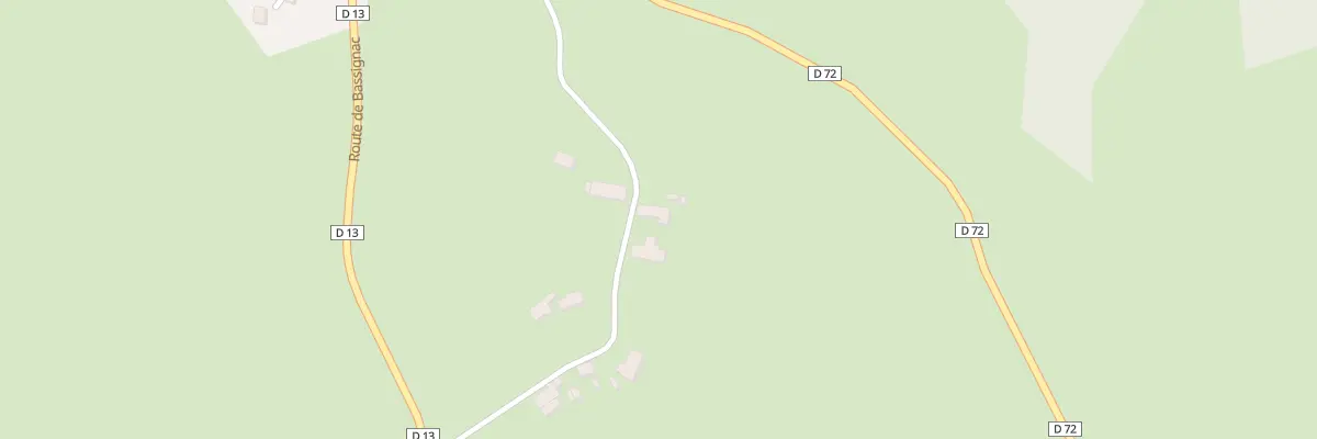 Plan du 1 La Geneste à Bassignac-le-Haut