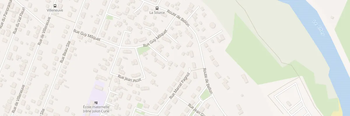 Plan du 22 Rue Guy Môquet à Vierzon