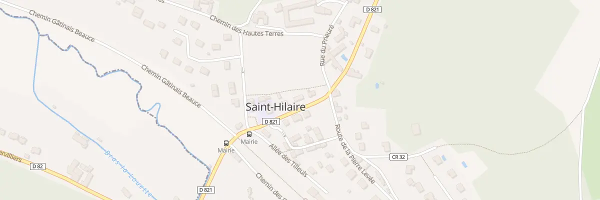 Plan du 4 Rue de la Louette à Saint-Hilaire