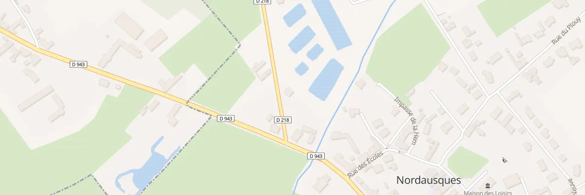 Plan du 100 Rue de Gravelines à Nordausques