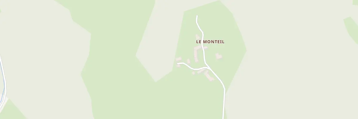 Plan du 5 Le Monteil à La Nouaille