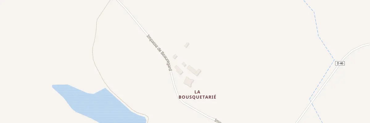 Plan du 5080 La Bousquetarie à Lempaut
