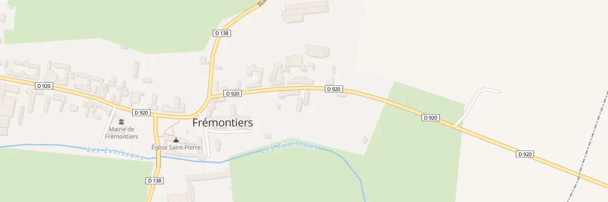 Plan du 3 Rte de Conty à Frémontiers