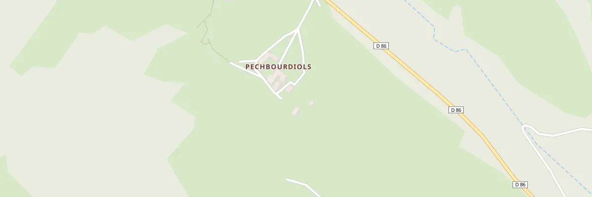 Plan du 5074 Pechbourdiols à Prendeignes