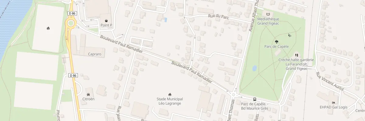 Plan du 26 Rue Jules Guesde à Capdenac-Gare