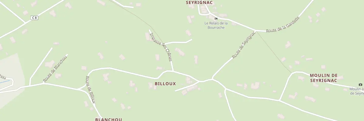 Plan du 5188F Seyrignac à Lunan