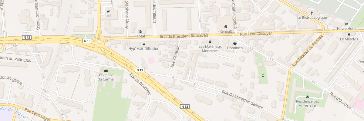 Plan du 5 Rue Campan à Saint-Germain-en-Laye