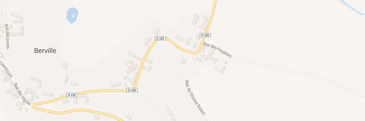 Plan du 6 Rue de l’Enclos à Berville