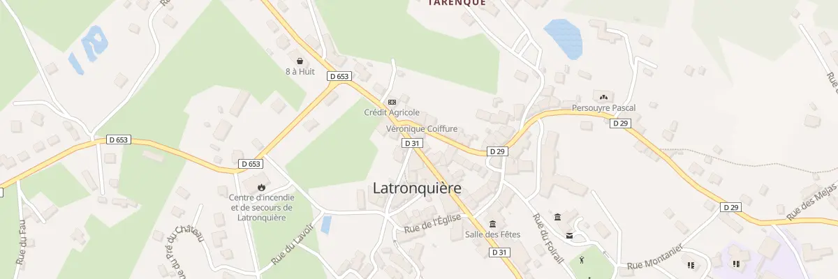 Plan du 5557F Rue des Chevaliers de Malte à Latronquière