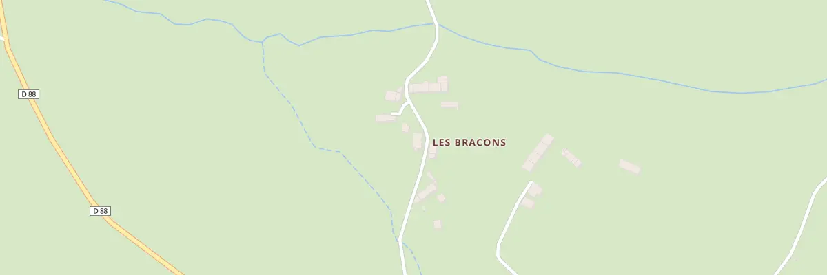 Plan du 10 Les Bracons à Bétête
