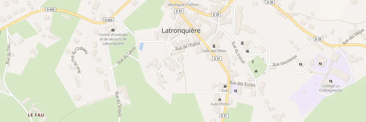 Plan du 5124F Rue André Malraux à Latronquière