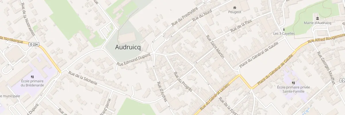 Plan du 145 Rue de l’Eglise à Audruicq