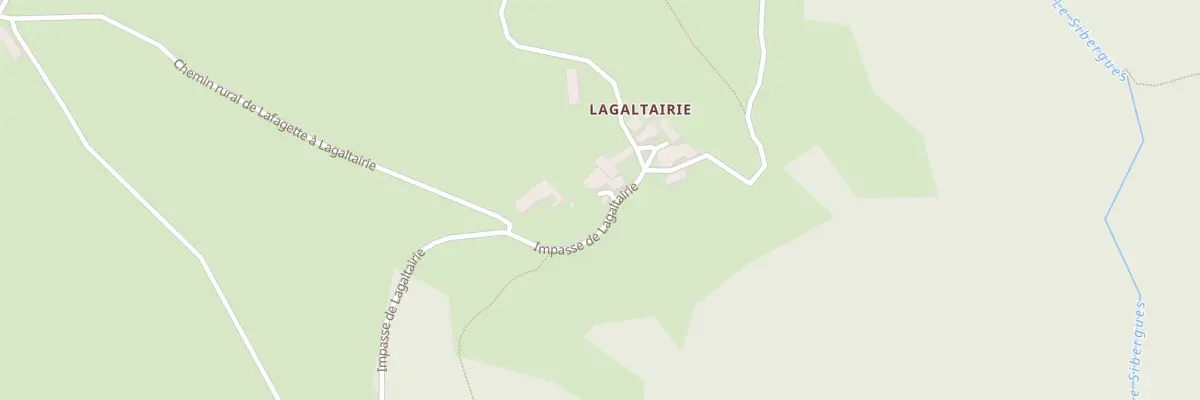 Plan du 5115 Lagaltairie à Prendeignes