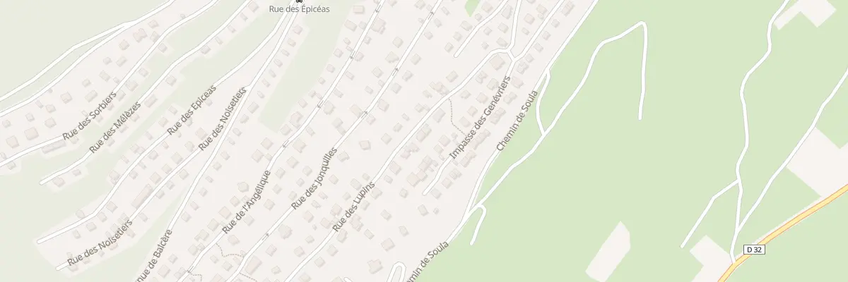 Plan du 54 Rue des Lupins aux Angles