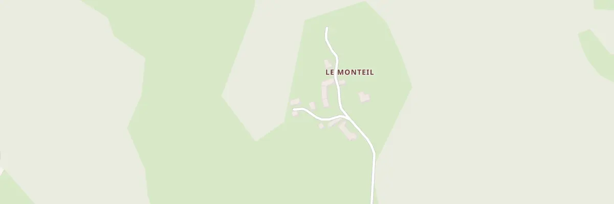 Plan du 5154 Le Monteil Perdrigier à La Nouaille