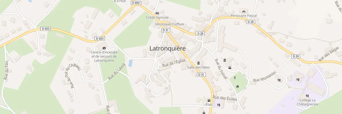 Plan du 5107F Rue de l’Eglise à Latronquière